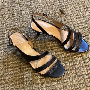 Naturalizer Womens Taimi Strappy Mid Heel Slingback Dress Sandals